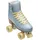 Quad Skate Rollschuhe Sky Blue/Yellow EUR 38/US 7/UK 5