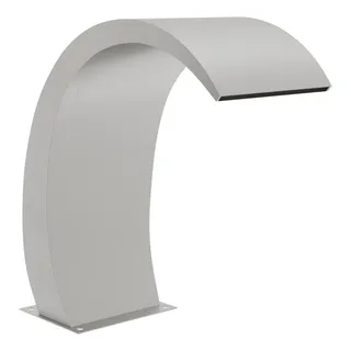 vidaXL Wasserfall 22x60x70 cm Edelstahl 304