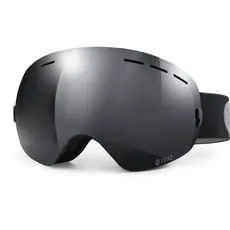 YEAZ Snowboardbrille »Ski- Snowboardbrille ohne Rahmen schwarz XTRM-SUMMIT«, grau