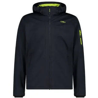 CMP Zip Hood 39a5027 Softshelljacke - Antracite / Acido - 2XL