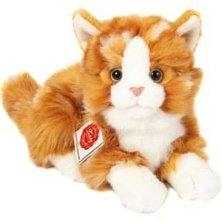 Teddy-Hermann Teddy Hermann Katze liegend 20 cm rot