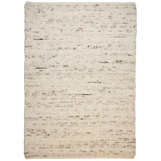 Zeitloser Naturteppich aus 100% nachhaltiger Schurwolle; handgewebt und beidseitig verwendbar | 90 x 160 cm; Farbe: Natur Multi | THEKO die markenteppiche - BERBERINA SUPER, 90x160 cm
