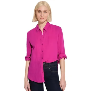 STREET ONE Damen A344487 Musselin Bluse, Magnolia pink, 44