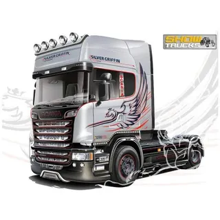 Italeri 3906 - Scania R730 Streamline Truckmodell silber 1:24