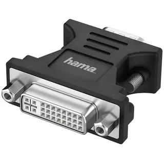 Hama VGA-Adapter DVI-I Schwarz