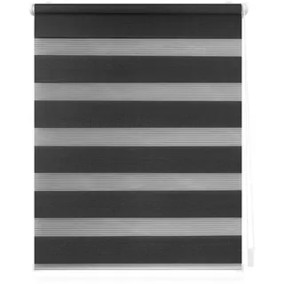 Lichtblick Original Duo Rollo Klemmfix, Ohne Bohren Anthrazit, 220 cm, 90, 220 , Kunststoff , 90x220 cm , Heimtextilien, Vorhänge, Rollos, Doppelrollos