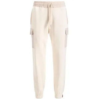 Alpha Industries Sweat Nylon Cargo Jogger Jogginghose für Herren Jet Stream White