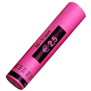 RESKAL 96 Münzröhren für 0,05 Euro-Münzen, Papier