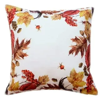 Raebel OHG Kissenhülle Kissenbezug Hülle Kissen Bezug Hüllen Bezüge 40x40 Herbstkissen Bunt