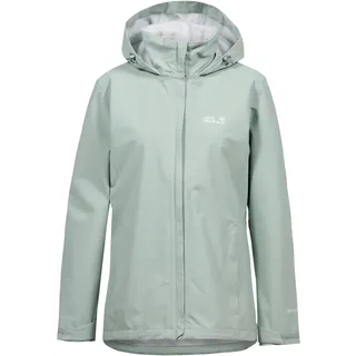 Jack Wolfskin Trailtime 2L Regenjacke Damen Grün L
