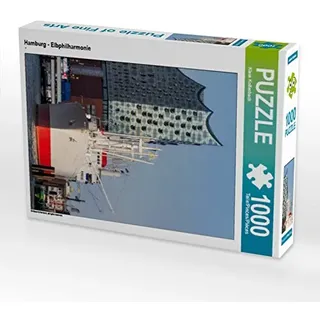 CALVENDO Puzzle Hamburg - Elbphilharmonie 1000 Teile Puzzle hoch | 1000 Teile Lege-Größe 48 x 64 cm Foto-Puzzle für glückliche Stunden