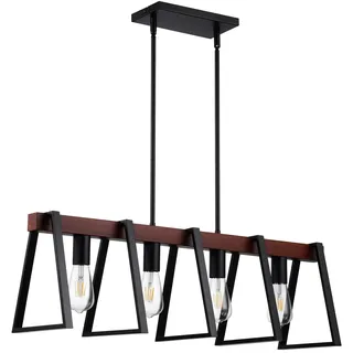 Vevor 5-flg. 60 W 60 cm Landhaus schwarz