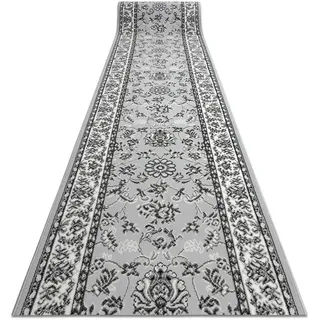 RugsX Morad Teppichläufer 80 x 350 cm Grau