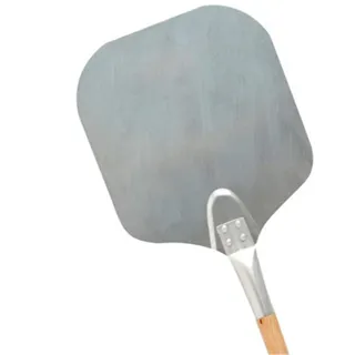 Pizzaschaufel Für Scharfe Kanten 30X35,6X132 Cm Silberfarben Aluminium - 1 Un.