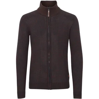 Strickjacke INDICODE "Strickjacke IDValego", Herren, Gr. L, blau (navy), Obermaterial: 100% Baumwolle CO., Strickjacken Strickjacke