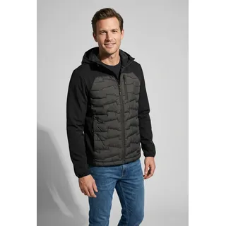 Funktionsjacke ICEPEAK "BYHALIA", Herren, Gr. 52, basic schwarz, Obermaterial: 100% Polyester, Jacken Funktionsjacke, für vielseitige Outdoor-Aktivitäten, wasserabweisend, atmungsaktiv