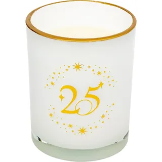 Luxe Adventskalender mit 25 Duftkerzen im Glas und inspirierenden Sprüchen