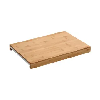 Kesper Schneidebrett mit Auffangschale, Bambus, Geölte Schneideunterlage aus FSC-zertifiziertem Bambus, 1 Schneidebrett, Maße (B x L x H): 25  x 38 x 3,5 cm