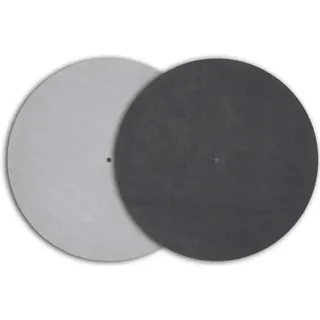 Pro-Ject Audio Systems Leather it, Plattentellerauflage aus Leder (Schwarz)