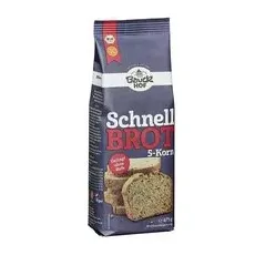 Bauckhof - Schnellbrot 5 Korn glutenfrei Bio