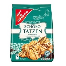 GUT&GÜNSTIG Schokotatzen Gebäck 250,0 g
