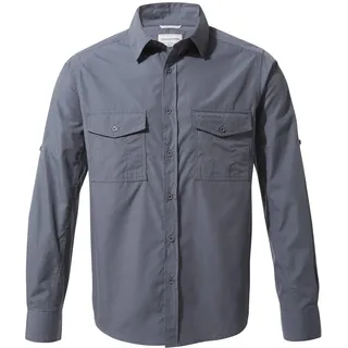 Craghoppers Kiwi-Langarmshirt für Herren, Insektenschutzstoff und Kragen, Sonnenschutz – perfekt für Outdoor, Sommer, Safari und Wandern