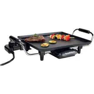 Bastilipo VFT-1500, Vulcano Fast Table Chef, Grillbrett, 1500 W, 28 x 28 cm, Antihaft-Oberfläche.