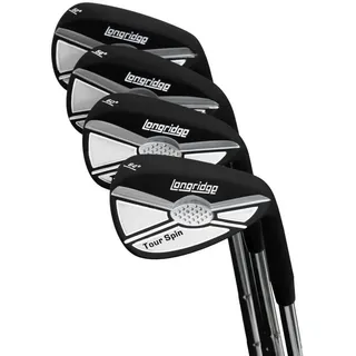 Longridge Tour Spin 64 Grad Golfkeil, Schwarz