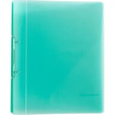 Bild Präsentationsringbuch 2-Ringe grün-transparent 2,5 cm DIN A4