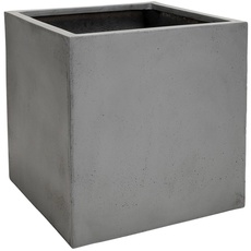 Bild Pflanzkübel Block 40 cm x 40 cm x 40 cm Betonoptik Grau