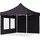 Faltpavillon 3 x 3 m inkl. 2 Seitenteile Schwarz