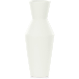 AmeliaHome Vase aus Keramik Dekovase Tischvase Dekoration Giara Creme