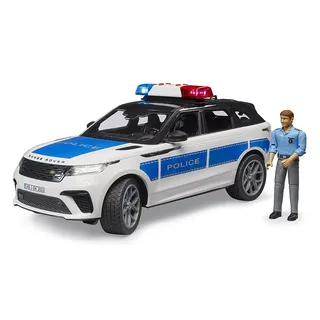 Bruder 02890 - Range Rover Velar Polizeifahrzeug blau/weiß 1:16