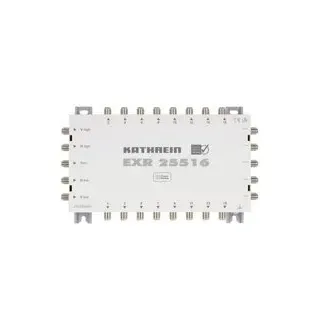 Kathrein EXR 25516 SAT Multischalter Eingänge (Multischalter): 5 (4 SAT/1 terrestrisch) Teilnehmer-