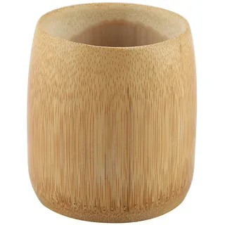 Bambus-Teetasse, natürliche Reine Bambus-Teetasse, handgefertigt, Keine Farbe, umweltfreundliche Wassertassen, Holzbecher, geeignet für Kaffee, Bier, Tee, Saft, Milch(L)