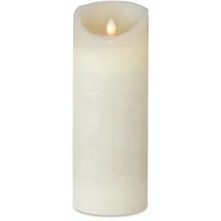 47800 Sompex Shine LED Altar Kerze Multi LED Echtwachs Ø10cm Elfenbein Höhe 25cm - Durchmesser 10cm X 25cm