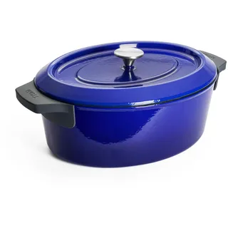 WOLL Iron Bräter 34 x 26 cm blau