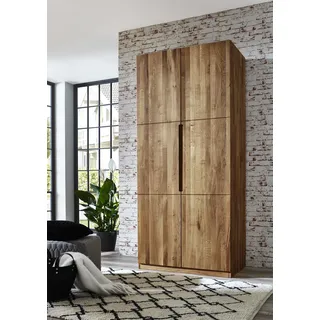 Home Affaire Kleiderschrank »Azelie, aus Wildeiche« Massivholz-Kleiderschrank, im 50 cm Raster planbar braun