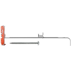 Fischer 540179 Dübel Duotec mit Zylinderschrauben, grau/rot, Set von 25 Stück