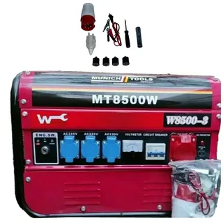 Stromerzeuger 8500W 4-Takt 6,5 PS Generator Benzin Notstromaggregat