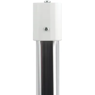 Spirella Duschvorhangstange Decor 200 cm silber