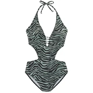 VENICE BEACH Monokini Damen schwarz oliv Gr.34