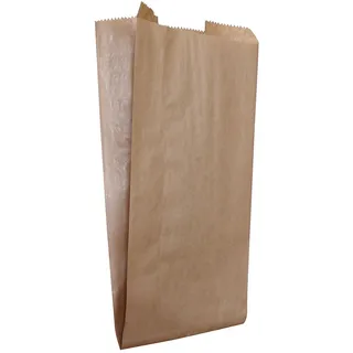 Carte Dozio - Papiertüten Sealing Havanna ohne Henkel geeignet für den Kontakt mit Lebensmitteln - f.to cm 15 x 35 + 10-100 Stück pro Packung