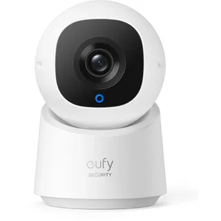 eufy Security Indoor Cam C210, 1080p Überwachungskamera Innen, WLAN, Schwenkbar, 360-Grad Kameraüberwachung Innen, mit Nachtsicht, KI für Personen, Haustiere & Bewegungsverfolgung, Indoor Kamera