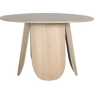 Selsey Vivially - Esstisch rund, Eichenholzoptik, Ø 120 cm - Braun