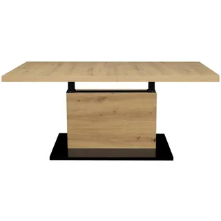 Mäusbacher Lift Couchtisch Braun Wildeiche 120-160 x 54 x 70 cm