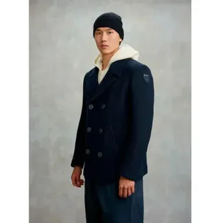 Blauer für Herren. 25WBLUC01378 Peacoat Chopin Jacke navy (M), Lässig, Wolle, Marine