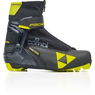 Fischer Junior Combi Kinder Langlaufschuhe Gelb/Schwarz 37