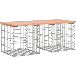 vidaXL Gartenbank aus Gabionen 103 x 44 x 42 cm