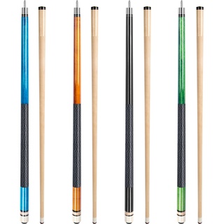 AKLOT Pool Queue, Pool Queues 58" Queue Sticks Pool Cue Erwachsene Kanadischer Ahornholz Queue Stick Pool Cues für Professionelle Billardspieler 18 19 20 21 oz